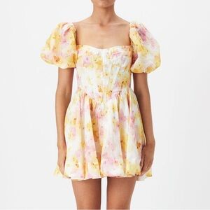 BARDOT Kiah Corset Mini Dress L